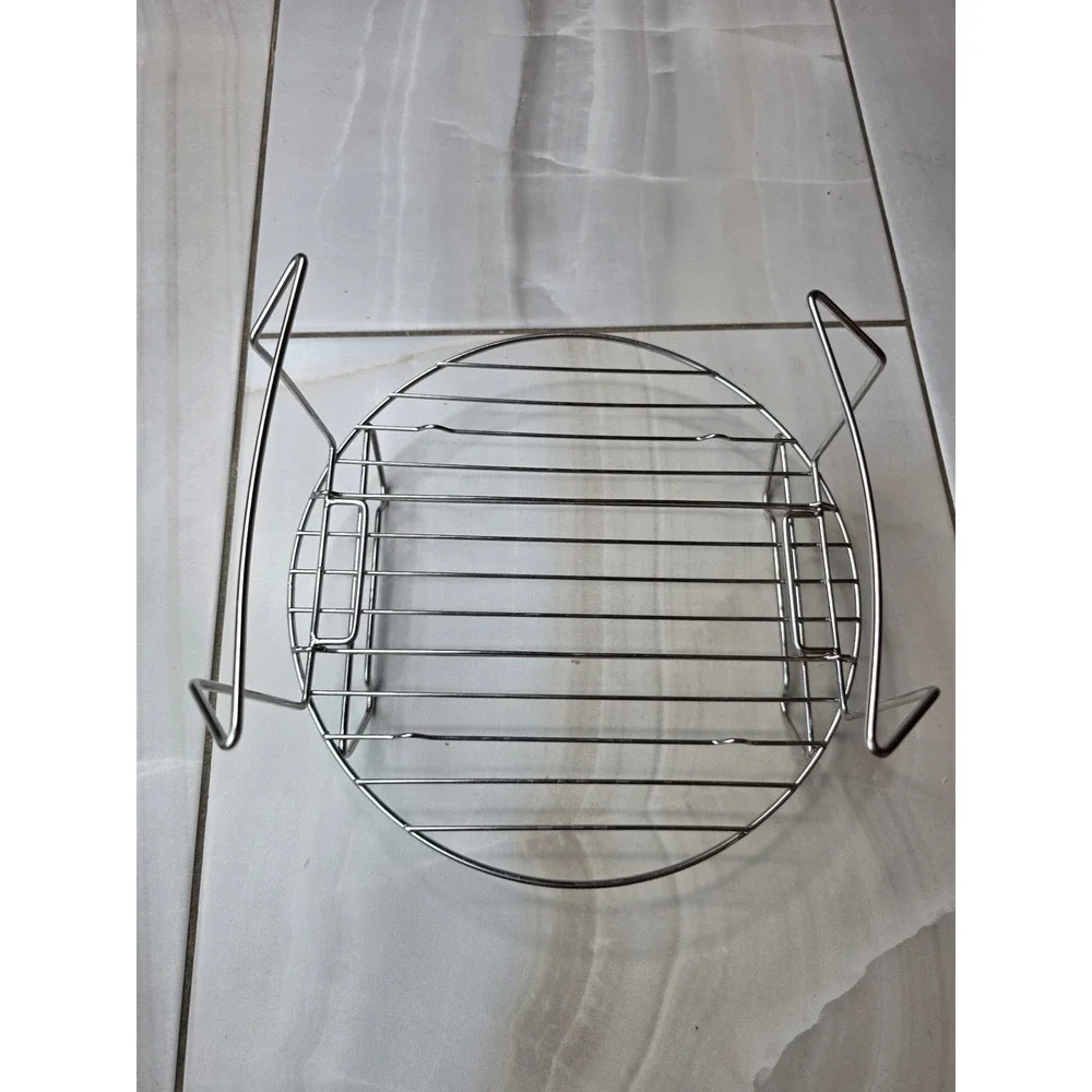 Ninja Stainless Steel Wire Steaming Rack Collapsible Handles 8 Inch F2